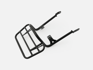 TEC Black Luggage Rack - Air-cooled Triumph models
