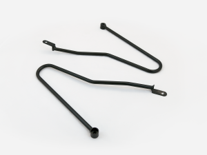 Pannier Rails / Saddle Bag Bars in Black or Chrome - Triumph water-cooled models - T100 / T120 / Street Twin / Street Scrambler / Street Cup