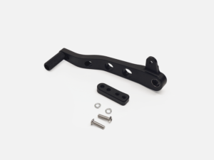 TEC Alloy CNC Adjustable Gear Lever - Royal Enfield Interceptor 650 - Black or Silver