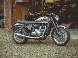 TEC 'Rocker' Full Stainless Exhaust System - BSA Gold Star