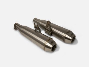 Street Twin/Street Cup/Speed Twin 900 Slip-On Stainless Silencers/Mufflers